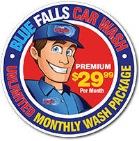 Blue Falls Car Wash Deluxe Wash Package