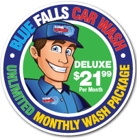 Blue Falls Car Wash Deluxe Wash Package