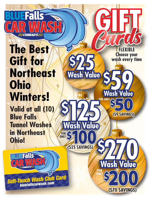 Holiday Specials at Blue Falls Car Wash